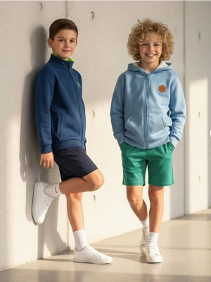 Sinsay - Szorty wiązane w talii 3 pack - kremowy