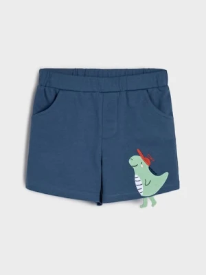 Sinsay - Szorty z aplikacją 3d - szary