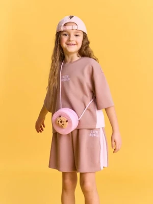 Sinsay - Szorty z dzianiny terry - wielobarwny