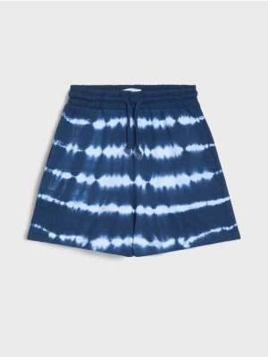 Sinsay - Szorty z efektem tie dye - wielobarwny