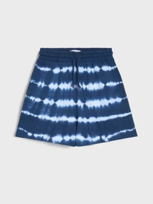 Sinsay - Szorty z efektem tie dye - wielobarwny