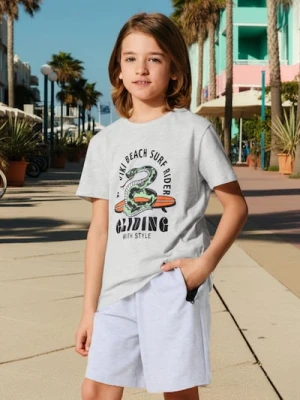 Sinsay - Szorty z kieszeniami na suwak - szary