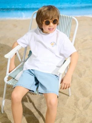 Sinsay - Szorty z lekkiego i miękkiego jeansu - niebieski