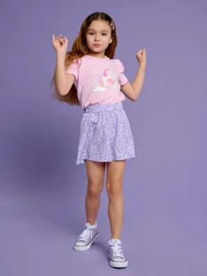 Sinsay - Szorty z motywem kwiatowym - wielobarwny