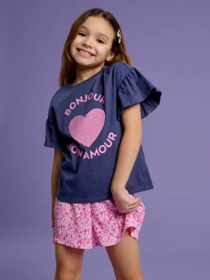 Sinsay - Szorty z motywem kwiatowym - wielobarwny