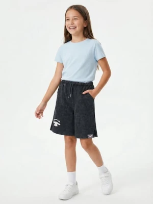 Sinsay - Szorty z nadrukiem Cinnamoroll - czarny