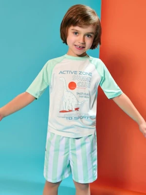 Sinsay - Szorty z tkaniny szybkoschnącej Active - zielony