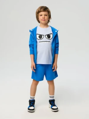 Sinsay - Szorty Zombie Dash - niebieski