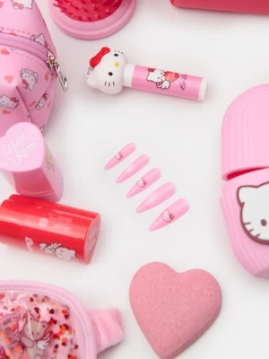 Sinsay - Sztuczne paznokcie migdałki Hello Kitty - różowy