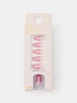 Sinsay - Sztuczne paznokcie ze wzorkiem - wielobarwny