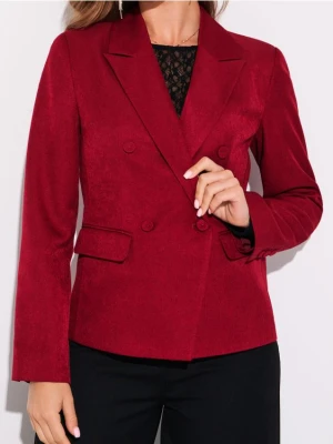 Sinsay - Taliowany żakiet - koralowy