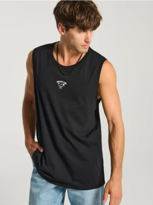Sinsay - Tank top Bruce Lee - czarny