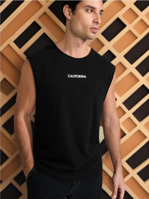 Sinsay - Tank top - czarny