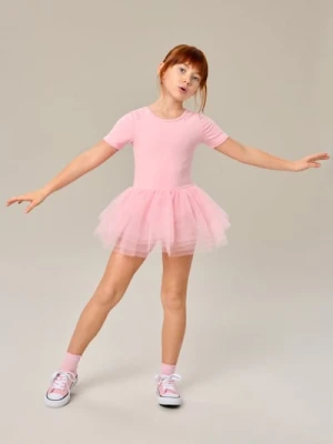 Sinsay - Tiulowa sukienka typu tutu - różowy