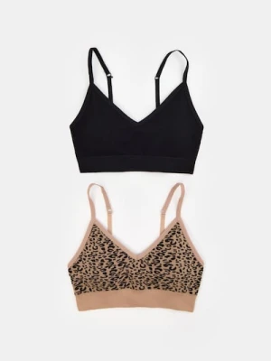 Sinsay - Top 2 pack - wielobarwny