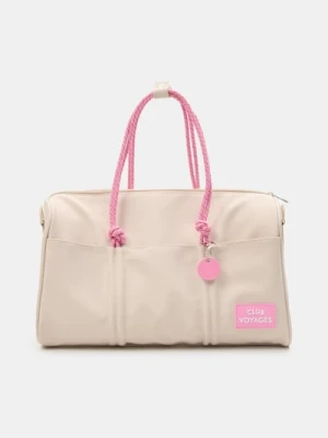 Sinsay - Torba podróżna z zawieszką - beżowy
