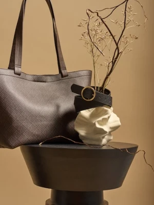 Sinsay - Torba shopper z monogramem - wielobarwny