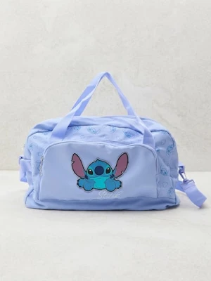 Sinsay - Torba sportowa Stitch - błękitny