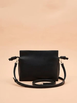 Zdjęcie produktu Sinsay - Torebka crossbody z imitacji skóry - czarny