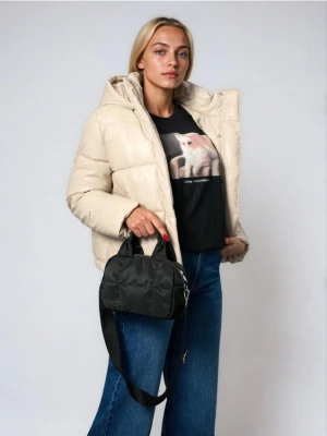 Sinsay - Torebka listonoszka - czarny