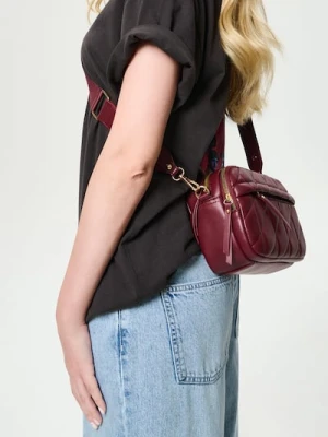 Sinsay - Torebka na ramię - bordowy