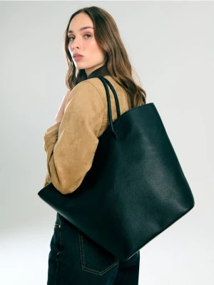 Sinsay - Torebka typu tote - czarny