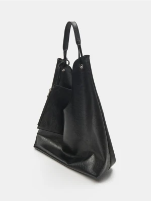 Sinsay - Torebka worek z etui - czarny