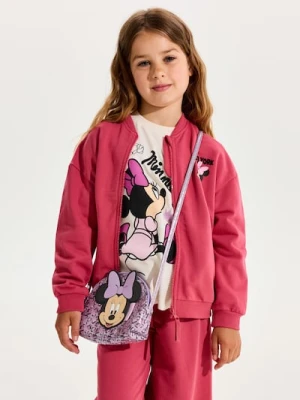 Sinsay - Torebka z brokatowym wykończeniem Minnie Mouse - fioletowy