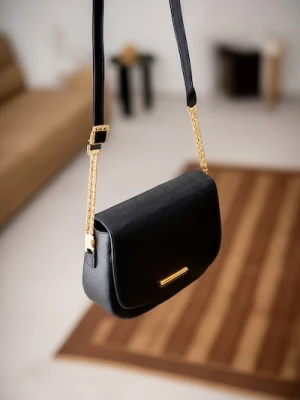 Sinsay - Torebka z łańcuszkiem - czarny