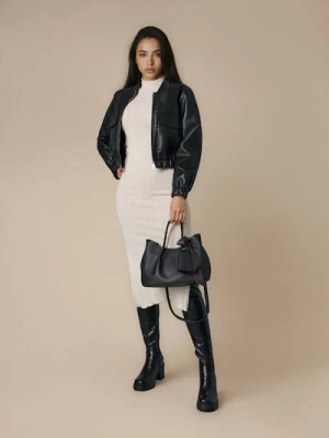 Sinsay - Torebka z portfelem i kosmetyczką - czarny