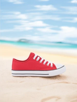 Sinsay - Trampki - czerwony