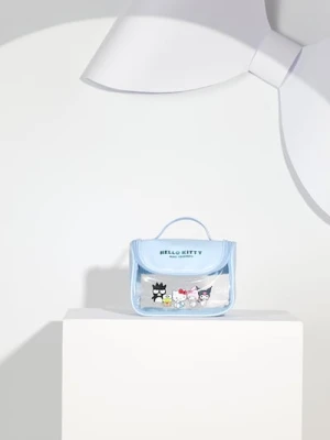 Sinsay - Transparentna kosmetyczka Hello Kitty and Friends - błękitny