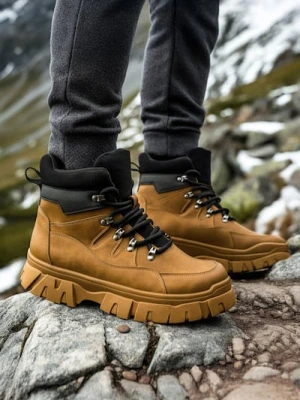 Sinsay - Trapery za kostkę - brązowy