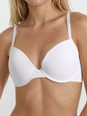 Sinsay - Usztywniany biustonosz - kremowy