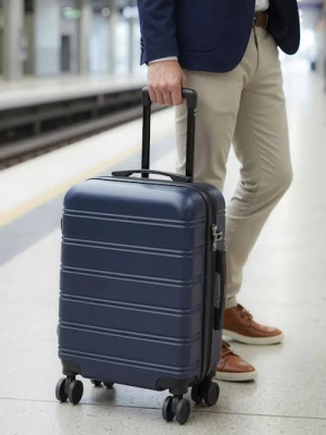 Sinsay - Walizka - granatowy