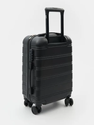 Sinsay - Walizka na obrotowych kółkach 360° - czarny