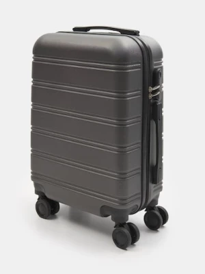 Sinsay - Walizka na obrotowych kółkach 360° - szary