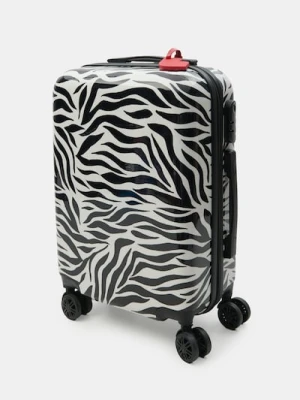 Sinsay - Walizka w zebrę - wielobarwny
