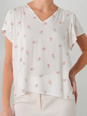 Sinsay - Wiskozowa bluzka - wielobarwny