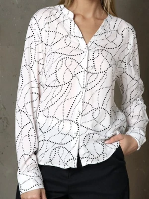 Sinsay - Wiskozowa koszula w abstrakcyjny wzór - wielobarwny