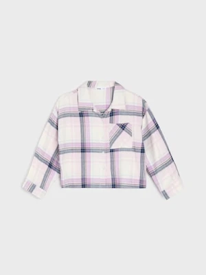 Sinsay - Wiskozowa koszula w kratę - wielobarwny