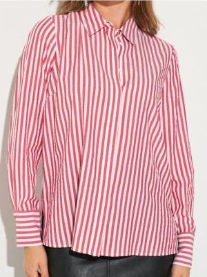 Sinsay - Wiskozowa koszula w pionowe paski - wielobarwny