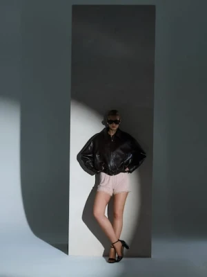 Sinsay - Wiskozowa piżama dwuczęściowa - różowy