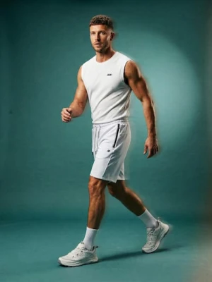 Sinsay - Wiskozowe szorty - biały