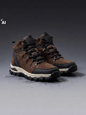 Sinsay - Wodoodporne buty trekkingowe - brązowy