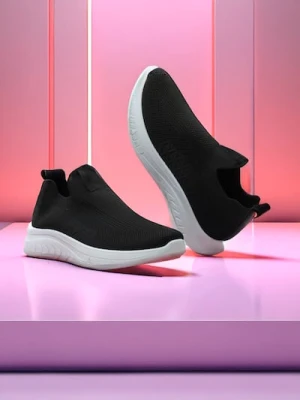 Sinsay - Wsuwane sneakersy - czarny