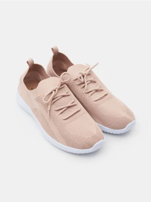 Sinsay - Wsuwane sneakersy - różowy