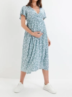 Sinsay - Wzorzysta sukienka ciążowa - wielobarwny