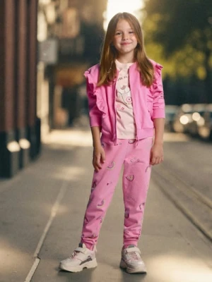 Sinsay - Wzorzyste spodnie dresowe - wielobarwny