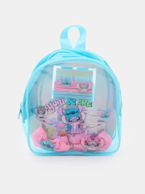 Sinsay - Zestaw akcesoriów do włosów w plecaku Stitch 12 pack - wielobarwny